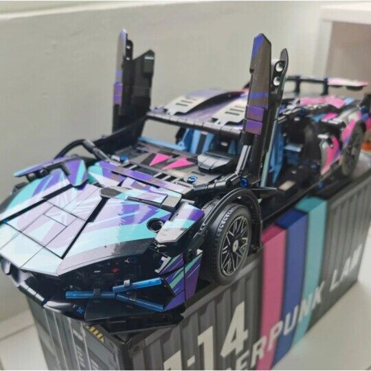 Конструктор Lamborghini Sian Cyberpunk FKP 37, 1314 дет., Техник 5399