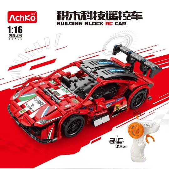 Конструктор Гиперкар красный на управлении Техник 70018, 433 дет, аналог Lego