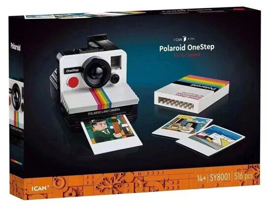 Конструктор Камера Polaroid OneStep SX-70 516 деталей 68901 King