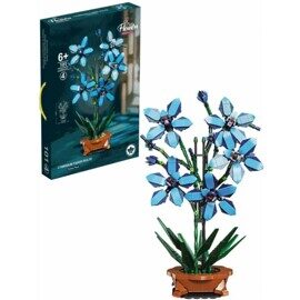 Конструктор Цветы в горшке: Орхидеи Zuanma 101-4, 1097 дет