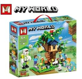 Конструктор Домик на дереве, MG 1385, Майнкрафт