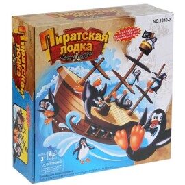 Настольная игра Пиратская лодка 2-4 игрока, арт. 1240-2
