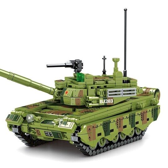 Конструктор Основной боевой танк Type 96, Sembo 203106, 615 дет