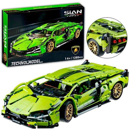Конструктор Lamborghini Sian FKP 37 7602 1280 дет.