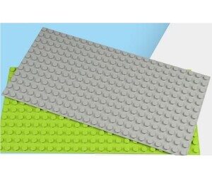 Пластина для конструкторов дупло, 38*20 см, аналог Лего, площадка