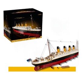 Конструктор Титаник 135 см, 9090 деталей, King 77000