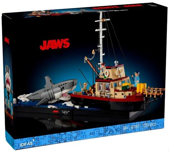 Конструктор Челюсти: нападение большой белой акулы Jaws 81197, 1125 дет