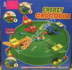Голодные крокодильчики, настольная игра, аналог Hasbro, 24 шарика