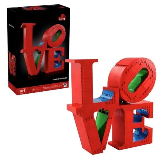 Конструктор Art LOVE King 1314, эксклюзивная коллекционная модель