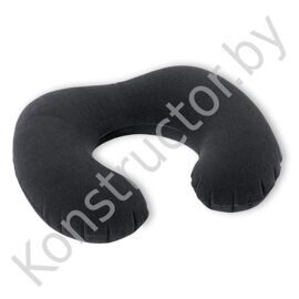 Надувная подушка флокированная под шею подголовник  Intex 68675 Интекс  33х25х8 см купить в Минске