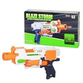 Бластер Нерф Blaze Storm 7021, 20 пуль, на батарейках