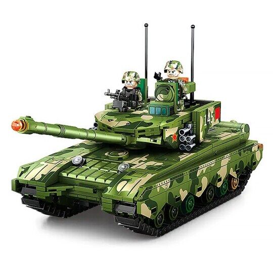 Конструктор Основной боевой танк Type 99B, Sembo 203145, 932 дет