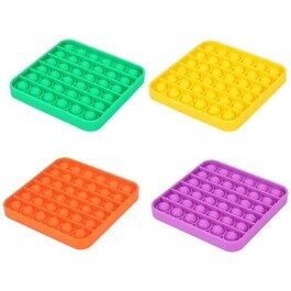 Pop it fidget антистресс пупырка Квадрат, 12 см